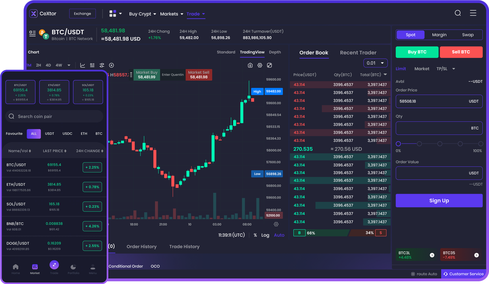 Cextor App